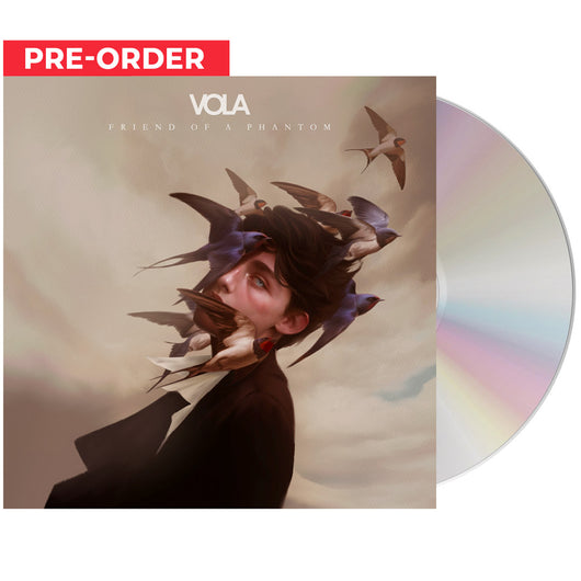 CD album cover of VOLA - Friend Of A Phantom featuring a person with birds around head