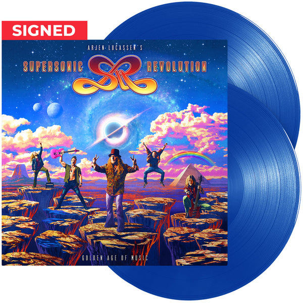 Arjen Lucassen's Supersonic Revolution - Golden Age Of Music (Blue Vinyl)