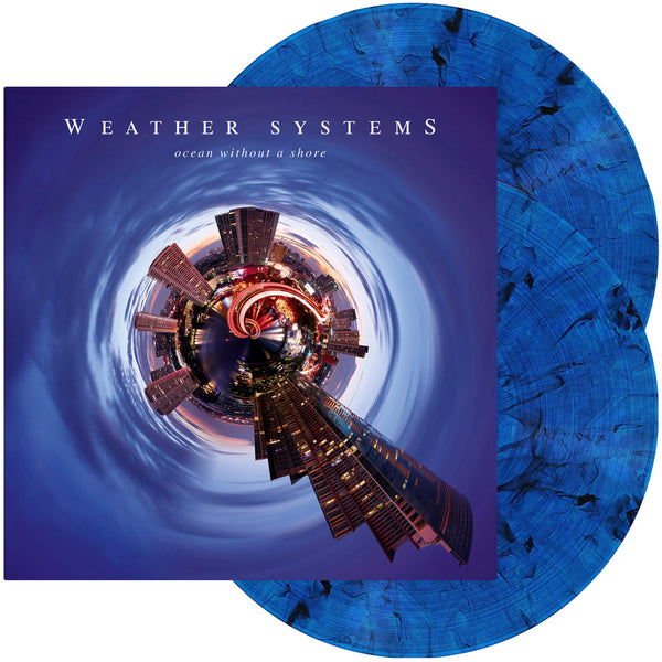 Weather Systems Ocean Without A Shore double blue marble vinyl with cityscape cover image