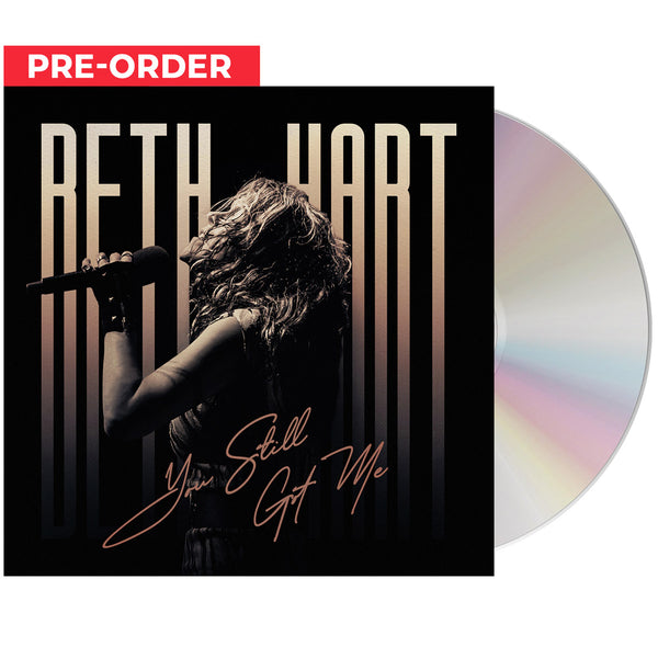 CD album cover for Beth Hart’s You Still Got Me with pre-order label featuring Eric Gales