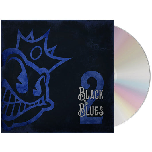 CD album cover for Black Stone Cherry - Black To Blues Volume 2 with blue cartoon character