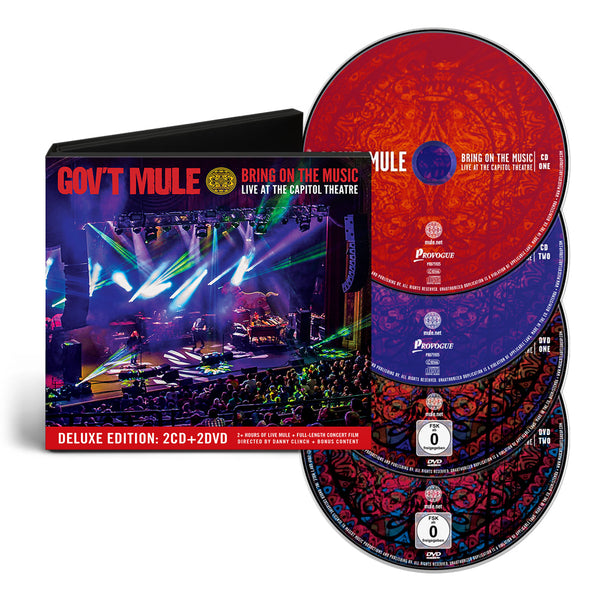 Gov't Mule - Bring On The Music - Live at The Capitol Theatre (2CD + 2DVD)